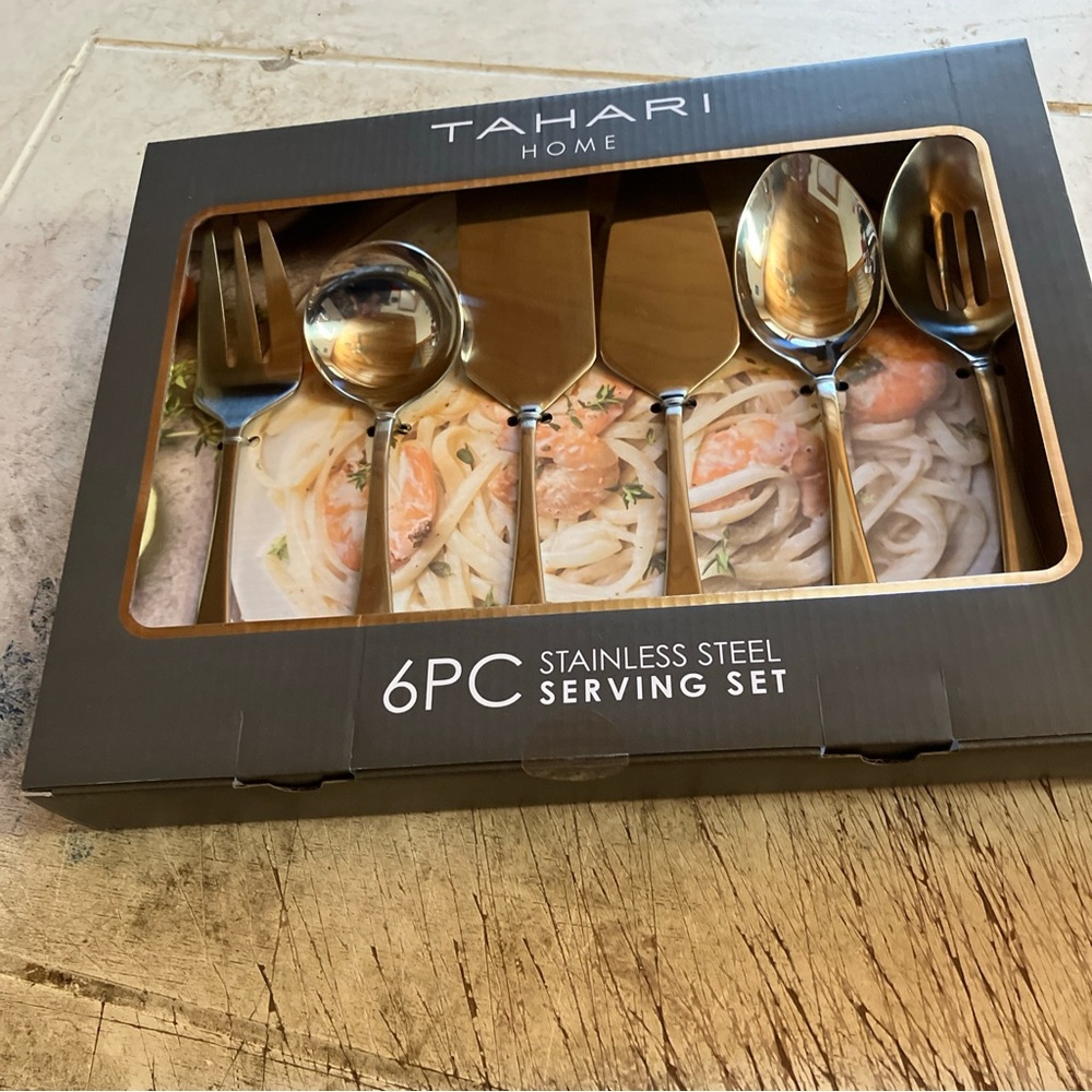 Tahari home 6 pc serving set